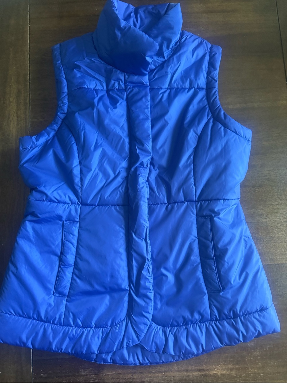 Women’s Puffer Vest - Royal Blue